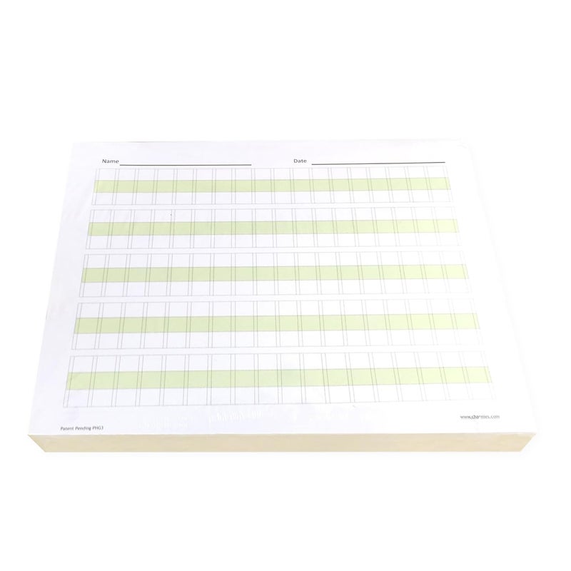 Channie's Channieâ€™s Practice Handwriting & Printing Paper Workbook One Page A Day, 250 Pages Front & Back, 125 Sheets, Grades PreK â€“ 1st, Size 8.5â€ x 11â€ Summer School, Summer Bridge - Image 1